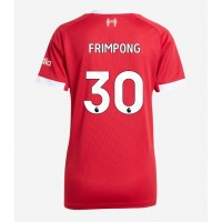Liverpool Jeremie Frimpong #30 Domáci Ženy futbalový dres 2025-26 Krátky Rukáv